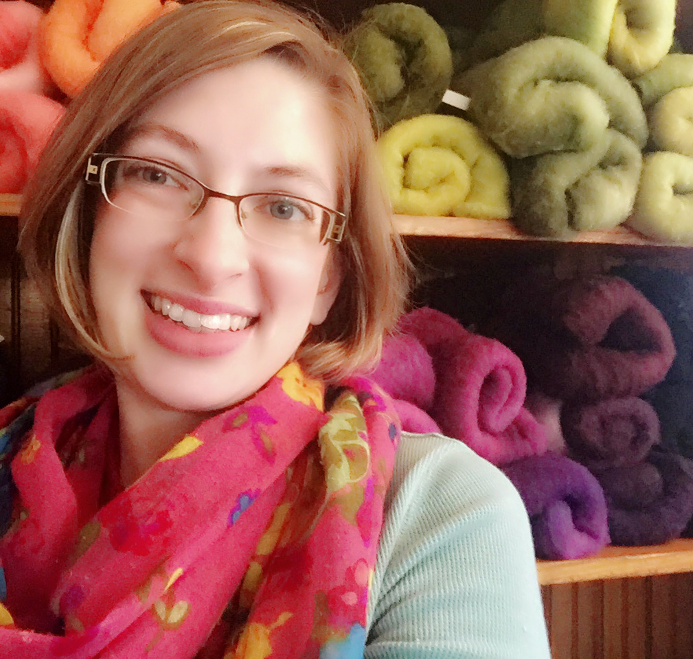 Waubonsee College: Sprinkle Dyed Scarf 