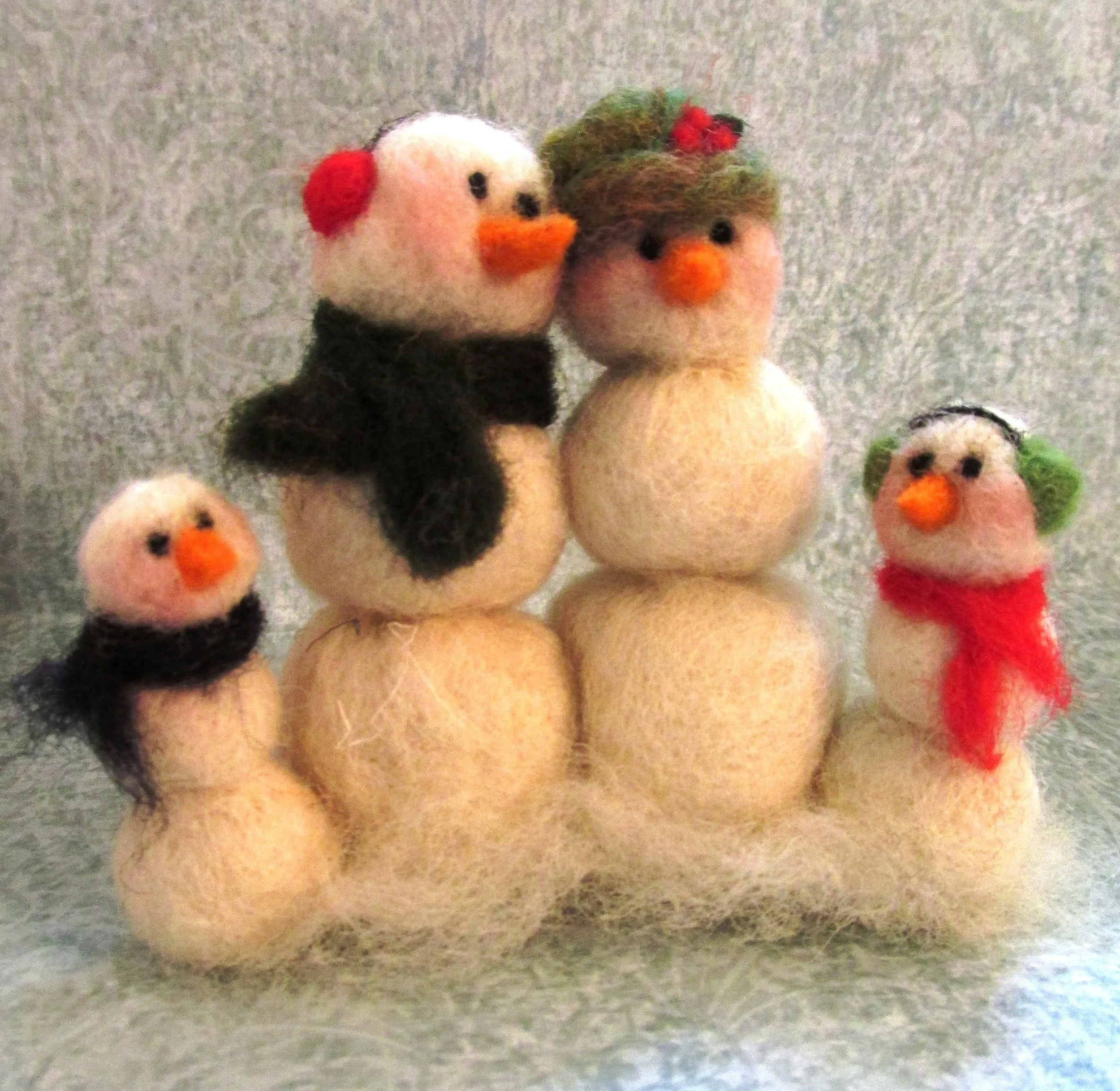 Felting at Elburn Libary 