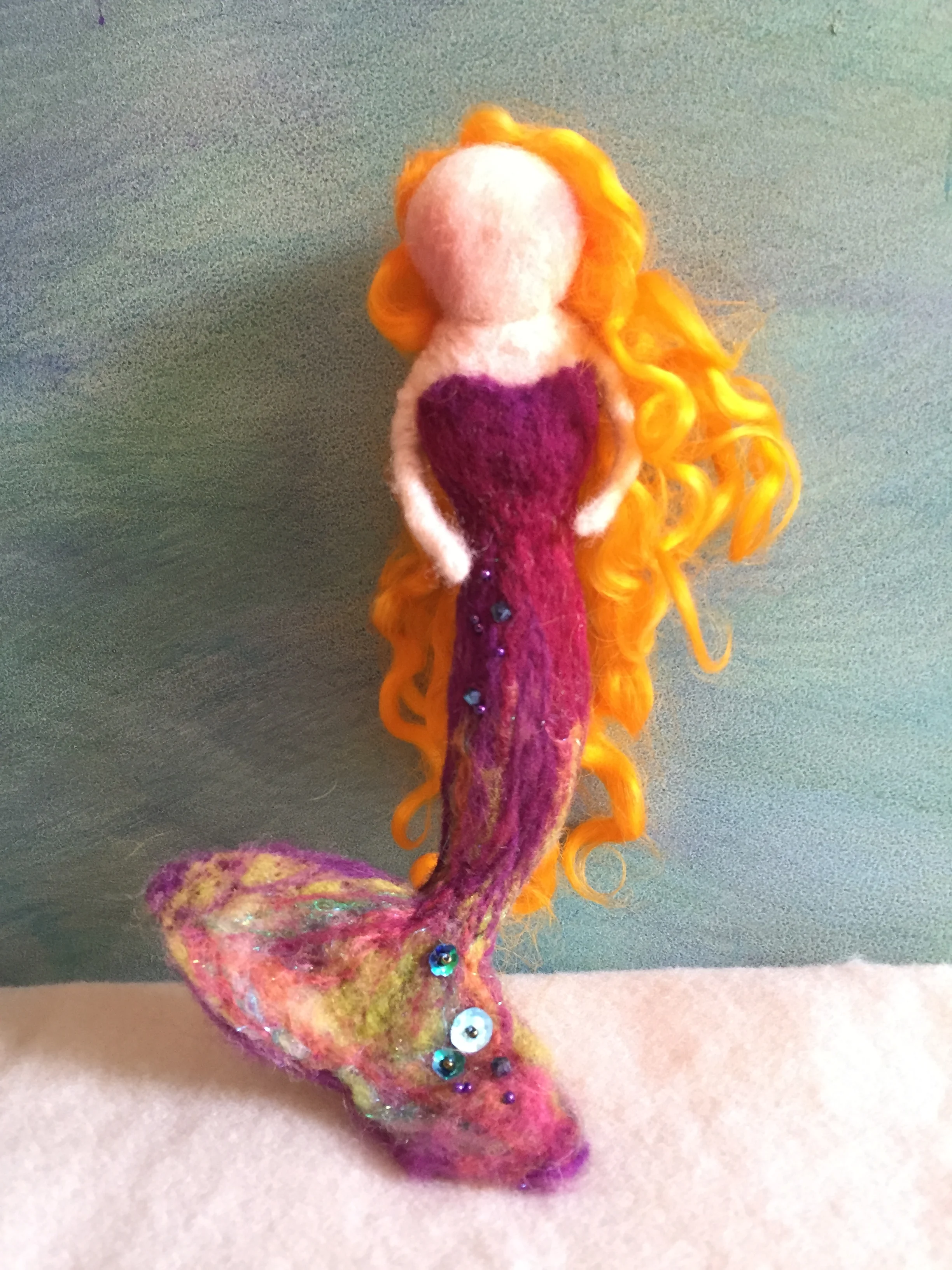 Felting at Elburn Libary 