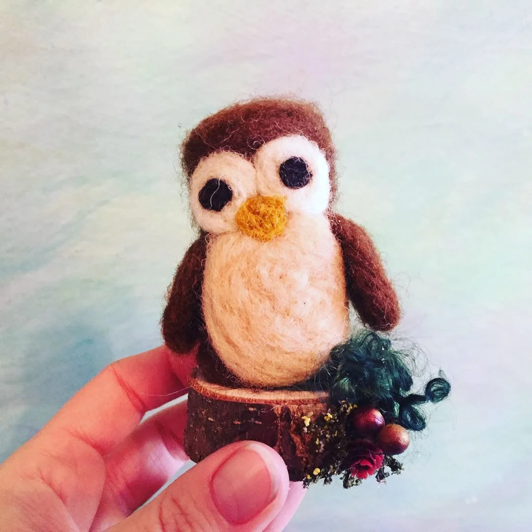 Class: Felting at Elburn Library 