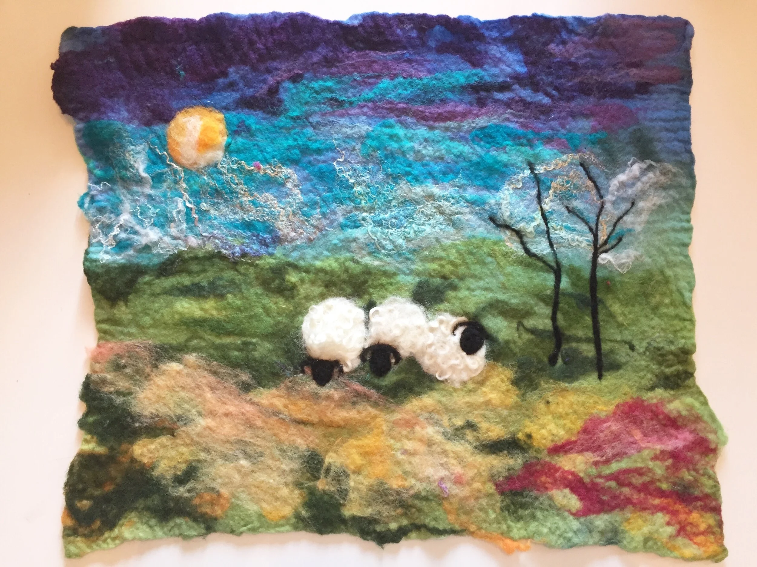 Class: Felting at Elburn Library 