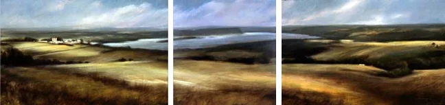 "Susquehanna Triptych: Lauxmont As It Was" accepted at the American Embassy in Togo, Africa. 2003