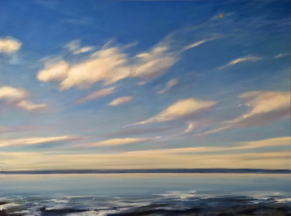 Oil on canvas . 36" x 48" . $4800