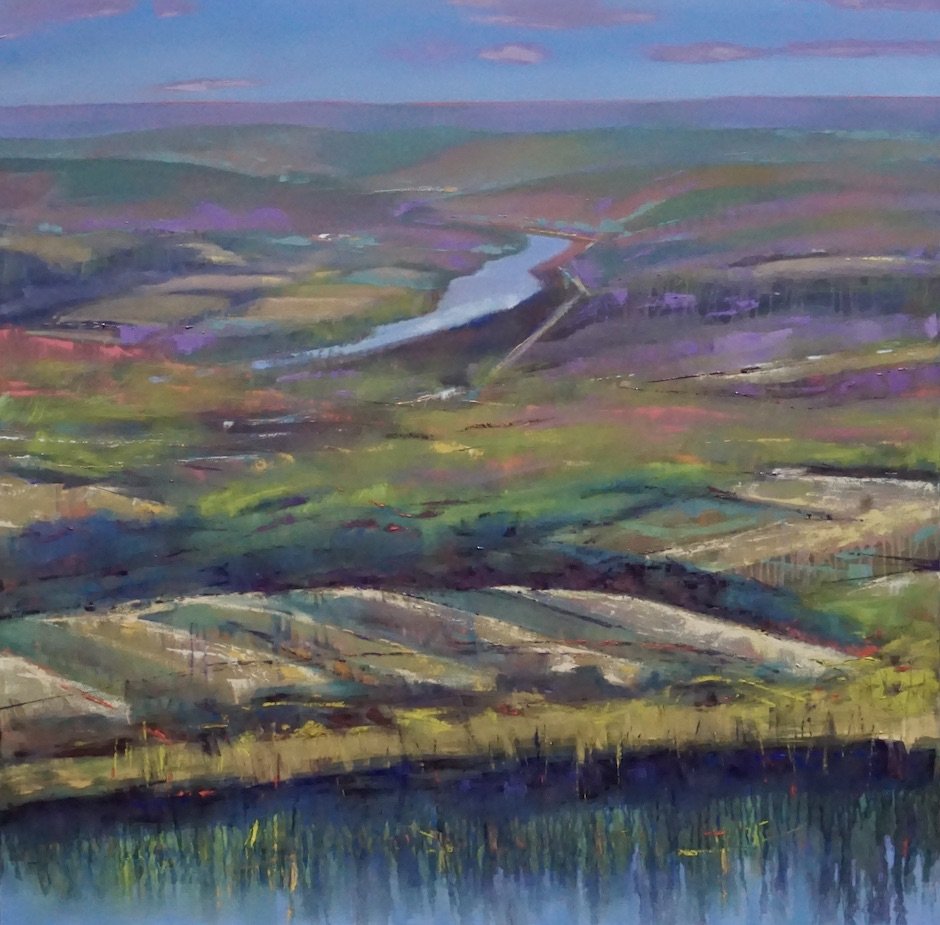 Confluence Spring . oil . 48" x 48" . $6500