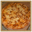 Breaded chicken pieces over mozzarella and bleu cheese. Your choice of Country Sweet or buffalo sauce.