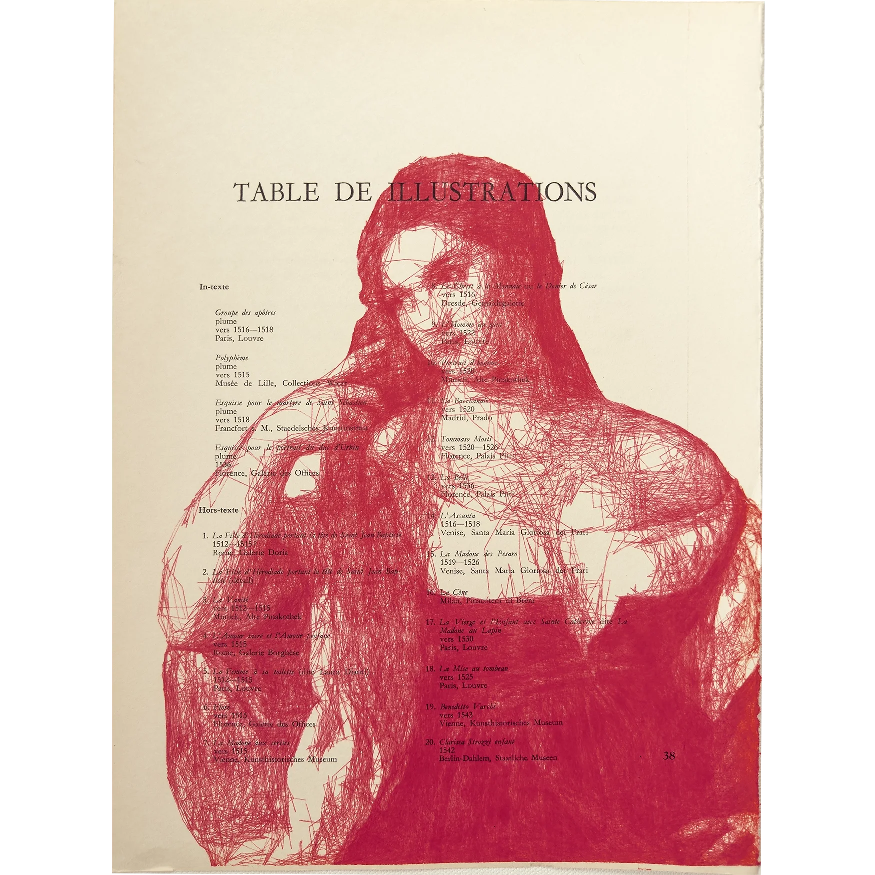 Portrait d'une femme à sa toilette