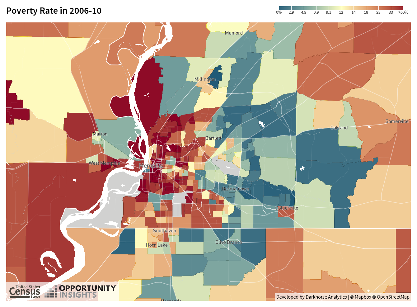 Map 4. Poverty Rates