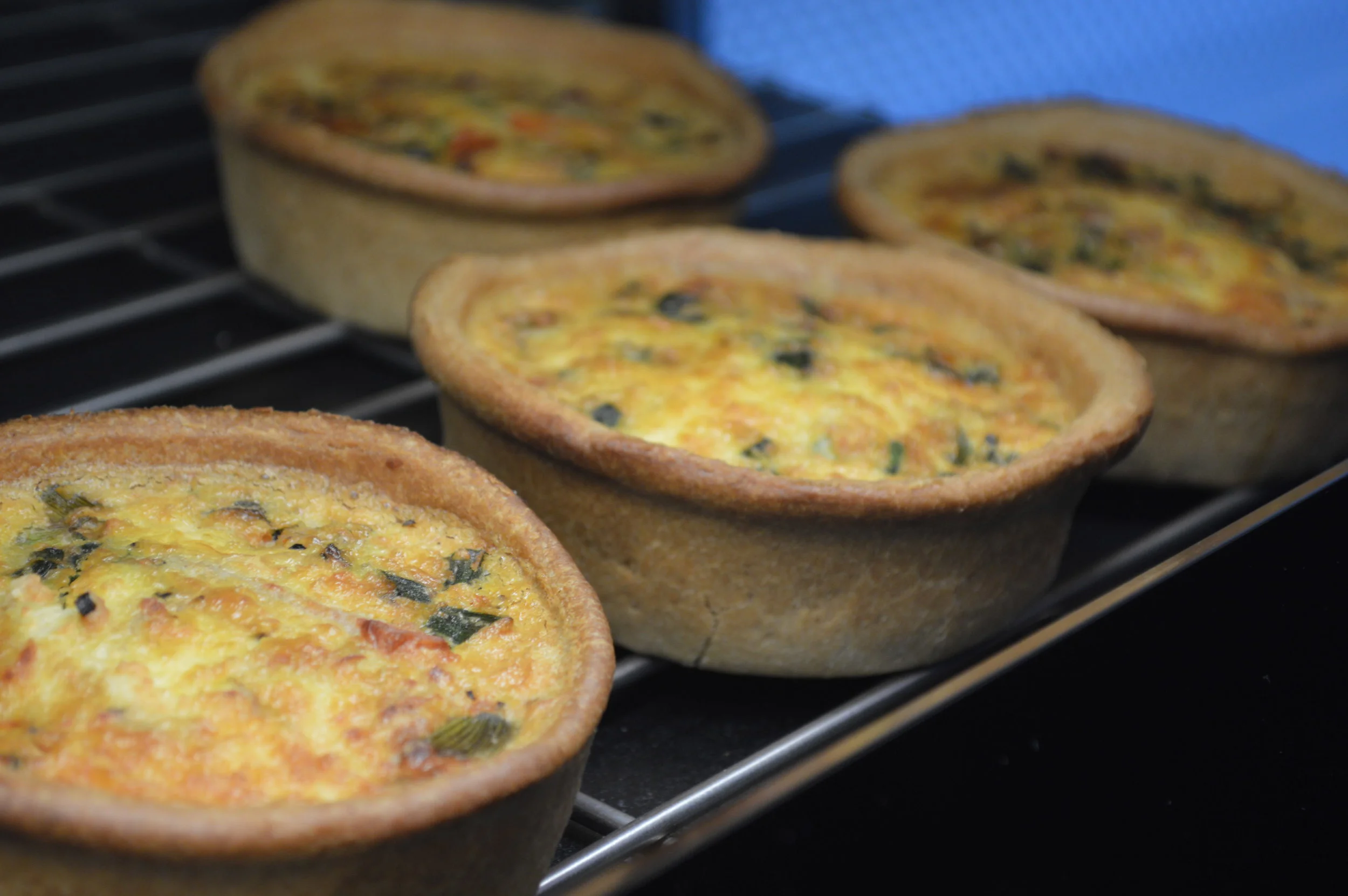 Homemade Vegetarian Quiche
