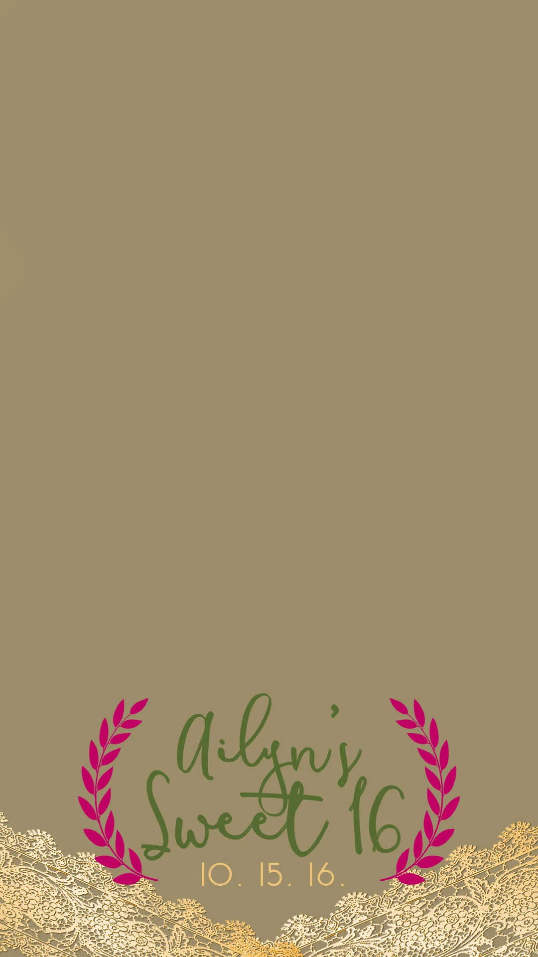 Buy Snapchat Geofilters - Dulce Soto