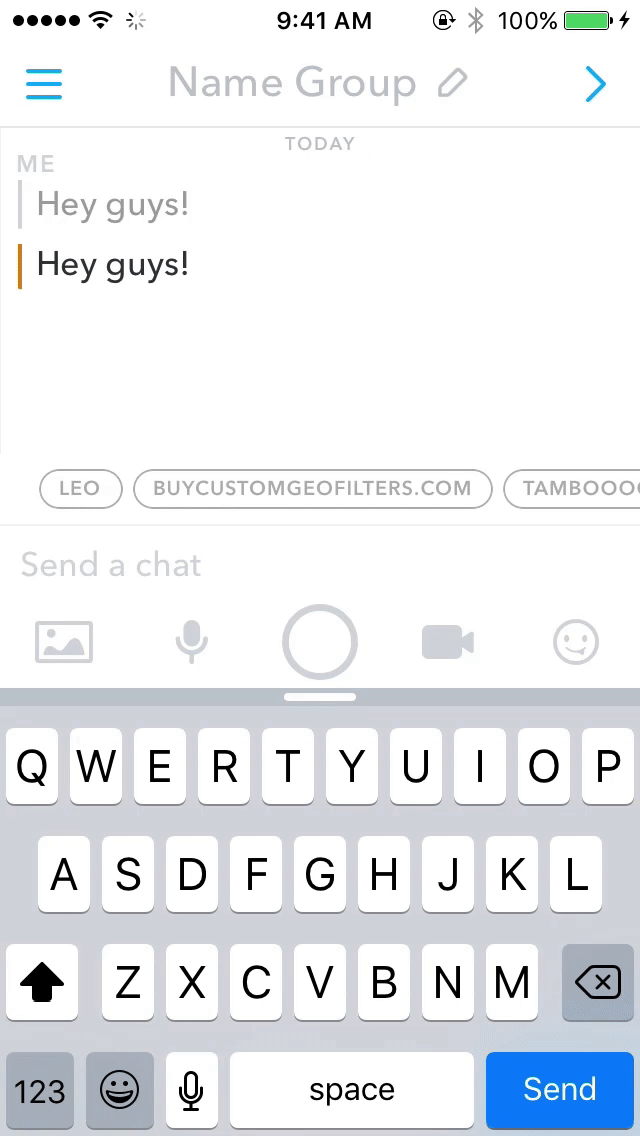 Snapchat's Huge New December Update How To Use Group Chat, Scissors