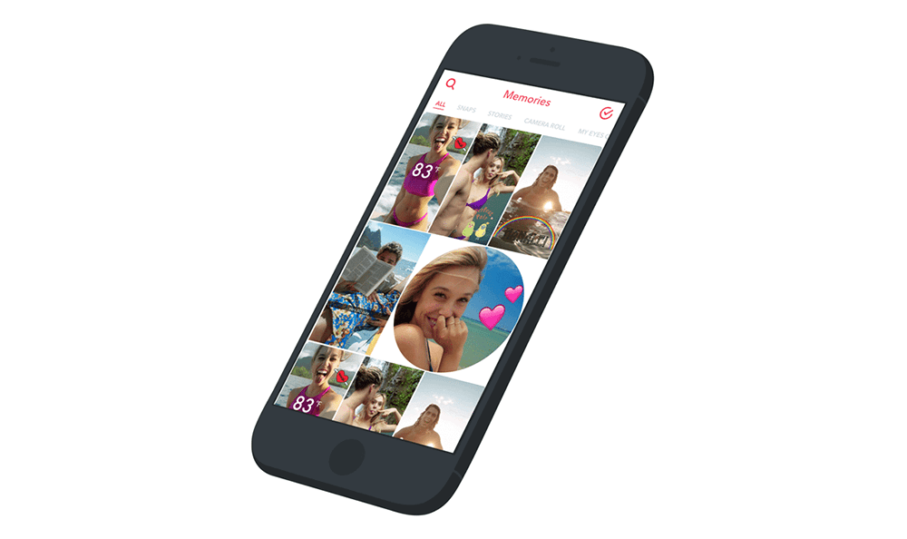 New Snapchat Update: Snapchat Just Updated Memories, Eliminating White Space