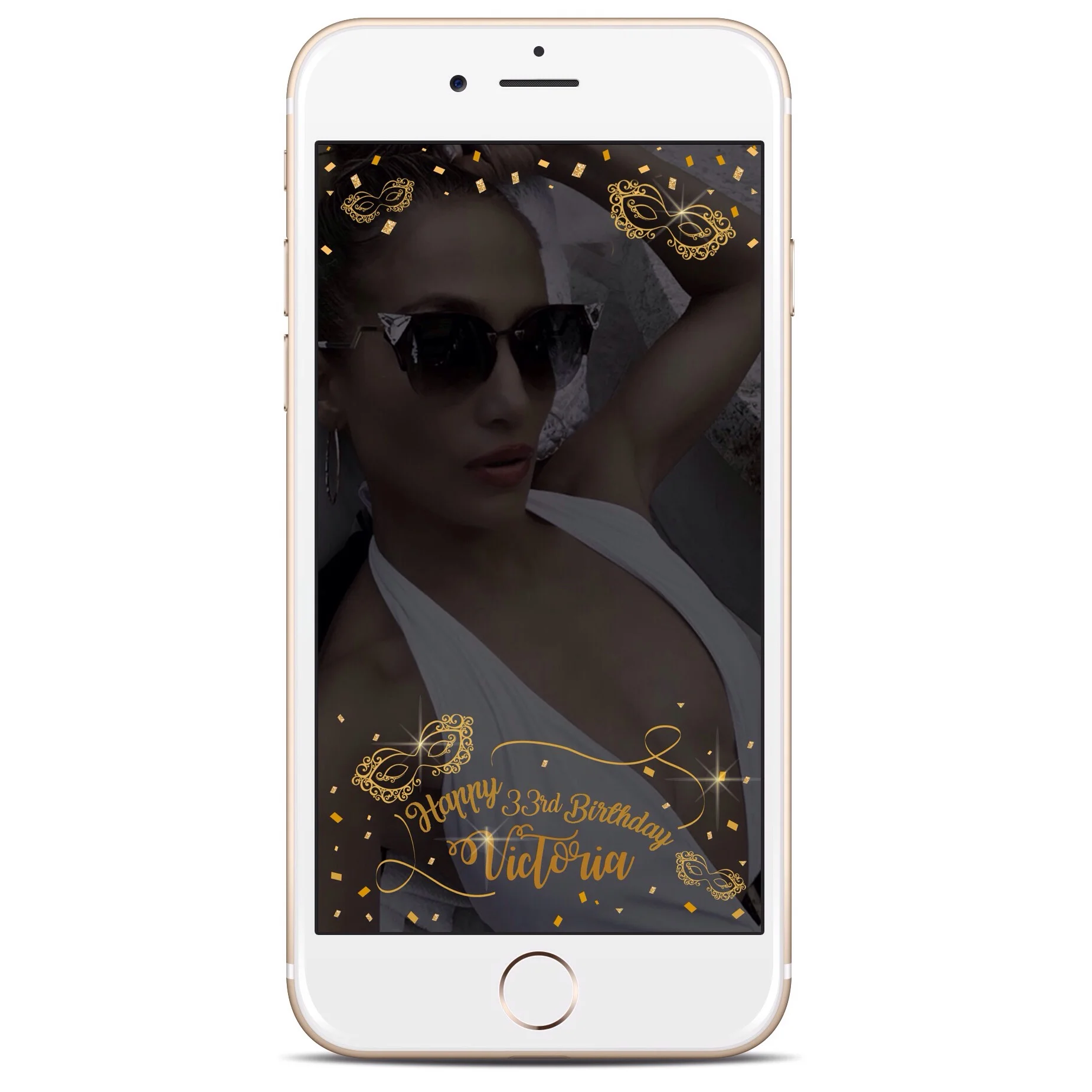 Nicole Custom Birthday Snapchat Geofilter