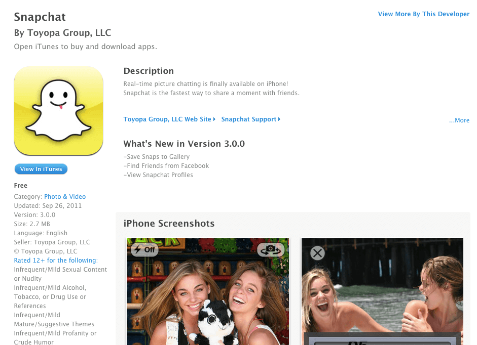 Snapchat Timeline Snapchat's History: Evolution Of Snapchat And Timeline (2024)