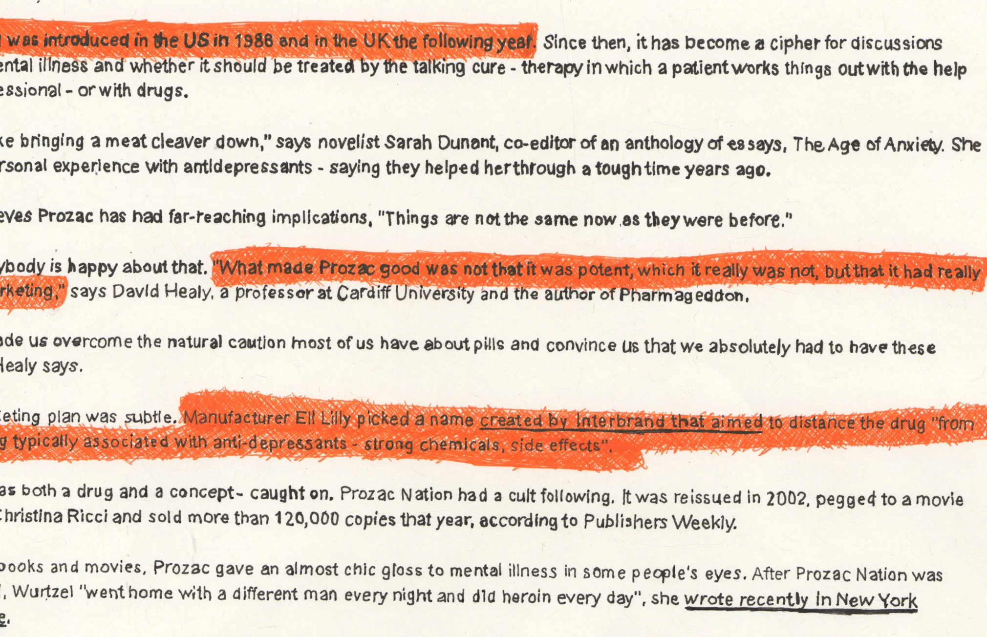 There's no such thing as a depressed mouse (2014)