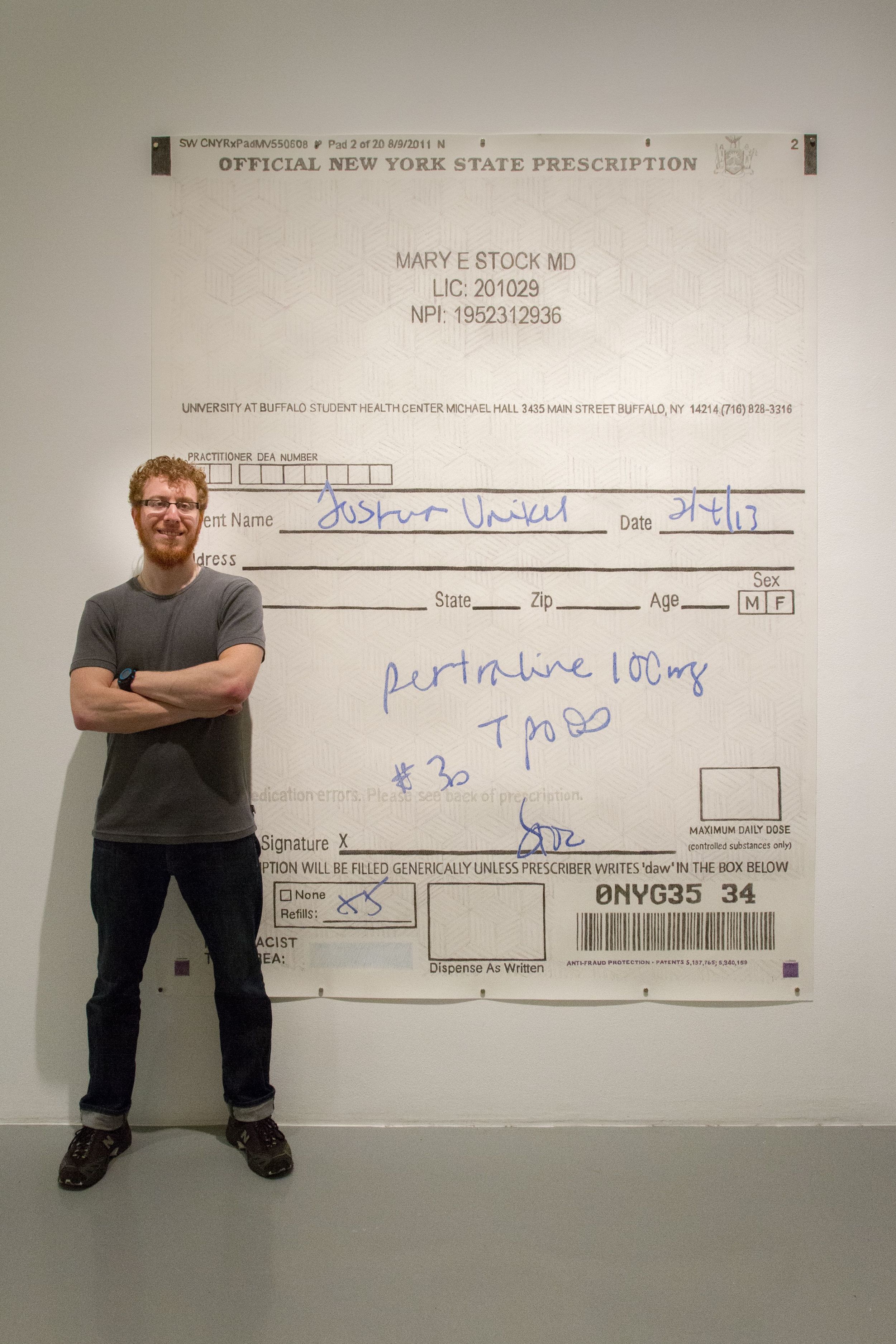 Zoloft; Anxiety (Scale)