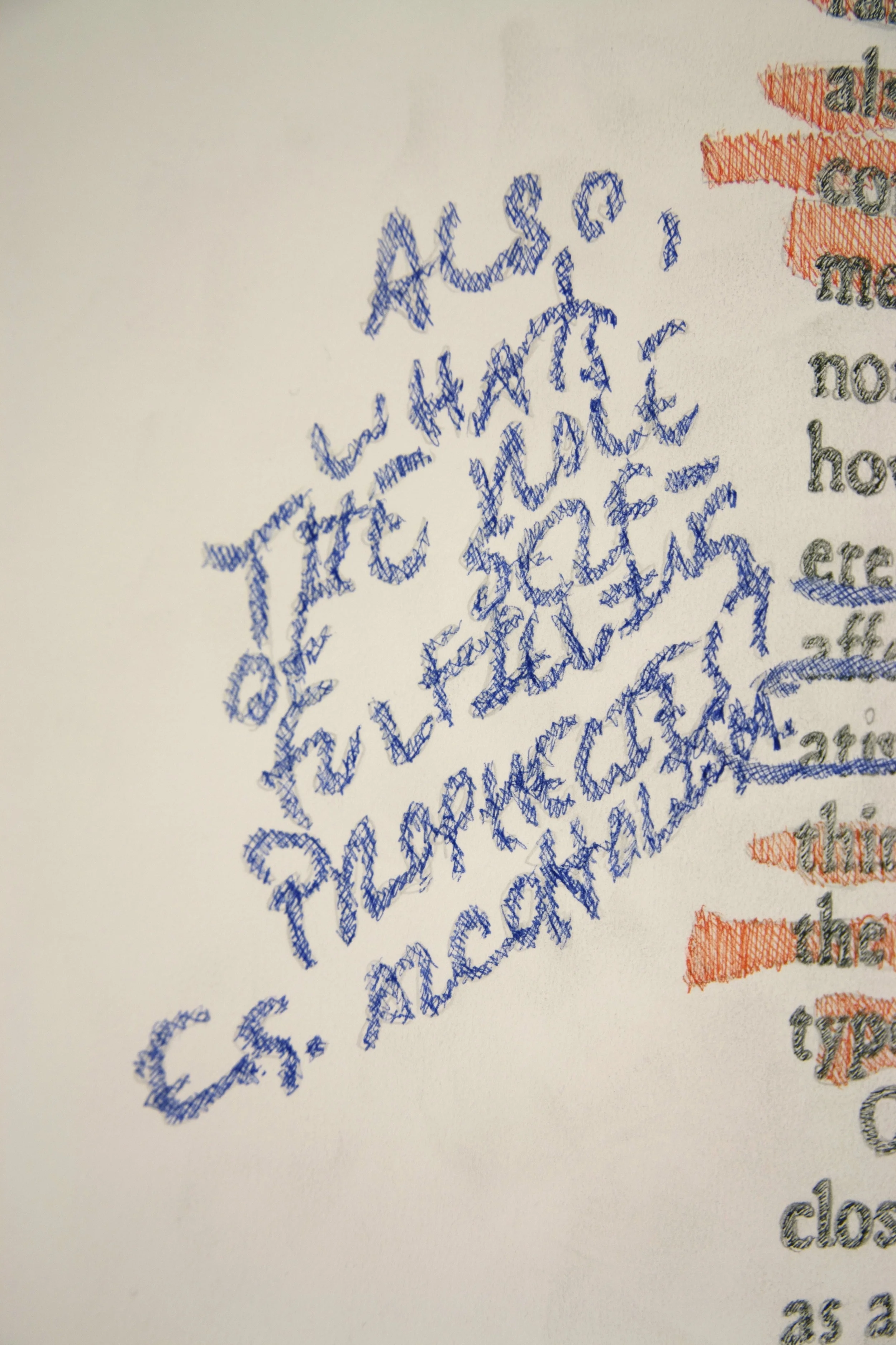 Myth of the Author (Detail)