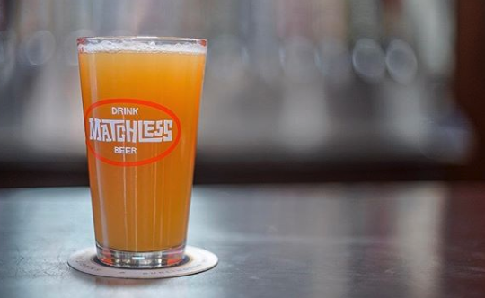 Proper Glassware IPA in proper glassware. Photo: W. Rea