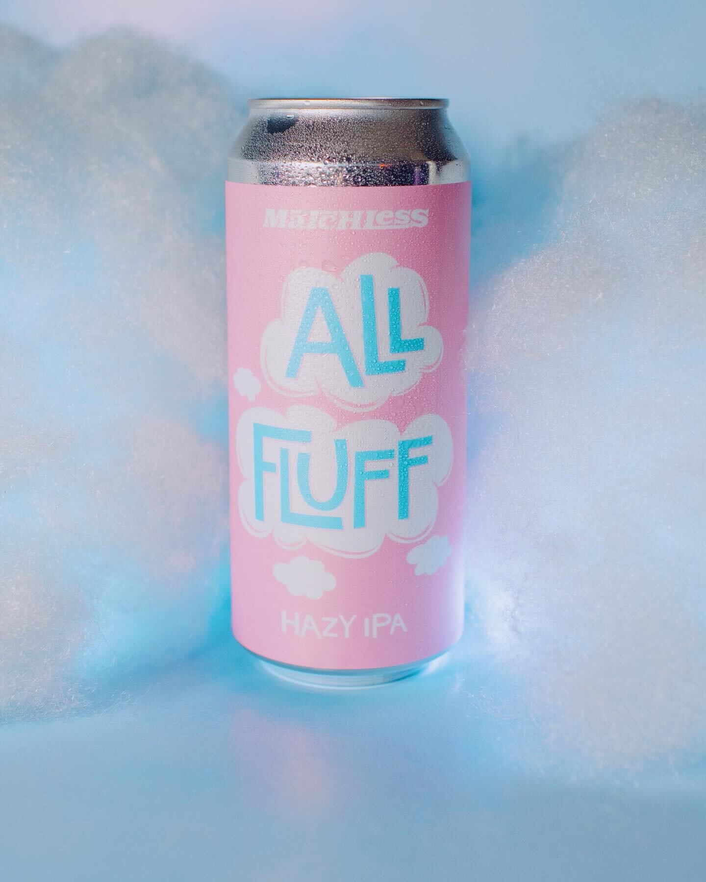 🩷☁️All Fluff☁️🩷

The original pink can bi-annual Hazy IPA is making its first appearance for the year and won&rsquo;t be back again until summer!  So grab it while you can in a can and limited draft around the PNW!  This hazy is easy drinking and A