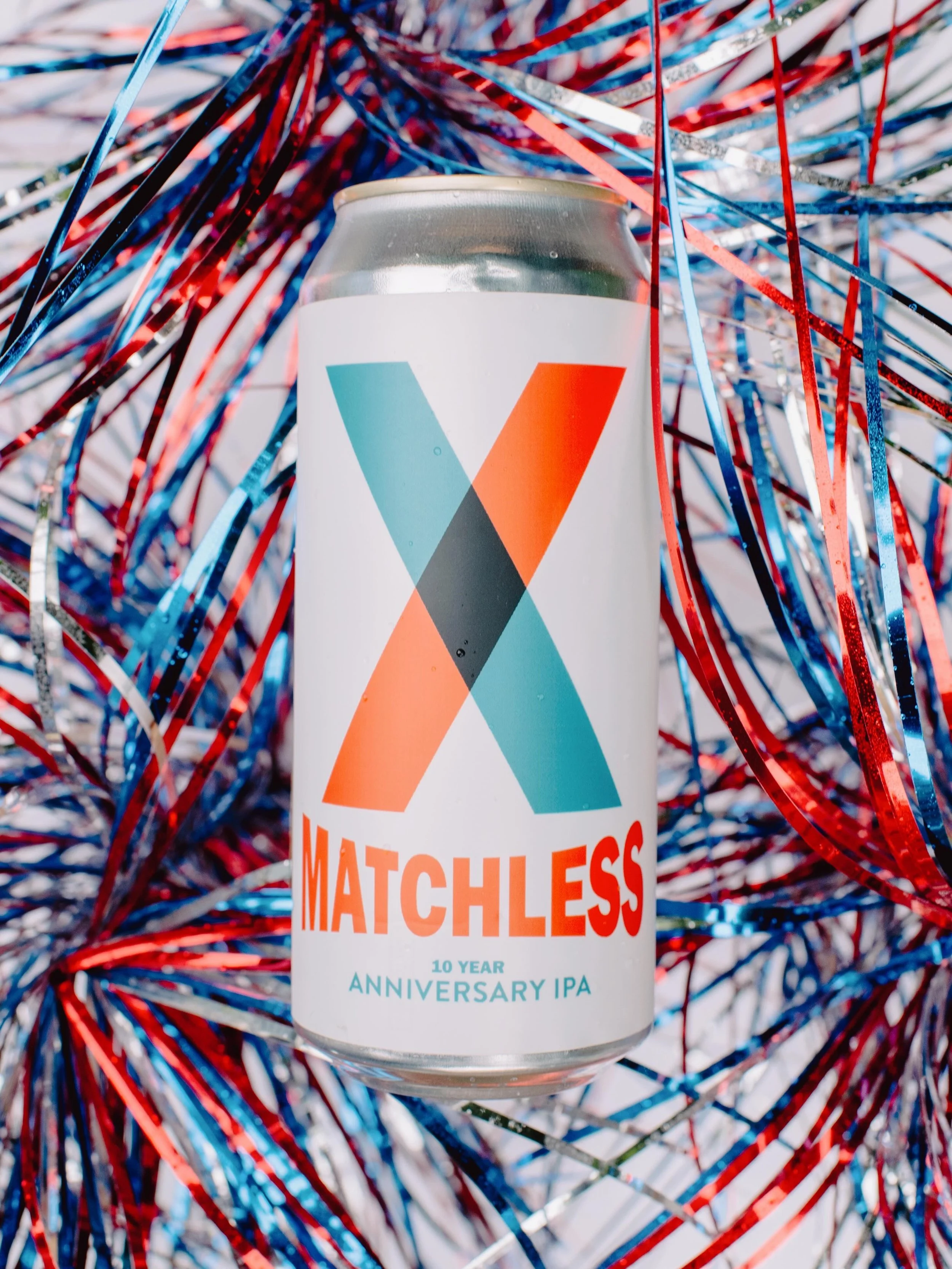 🥳🎉10th Anniversary IPA 🎉🥳

For this year&rsquo;s anniversary Ale we celebrate a decade of being Matchless thanks to fans like you!  This IPA is a celebration of taking hazy to the limits.  Ample mouthfeel is brought on by the rich grain bill incl