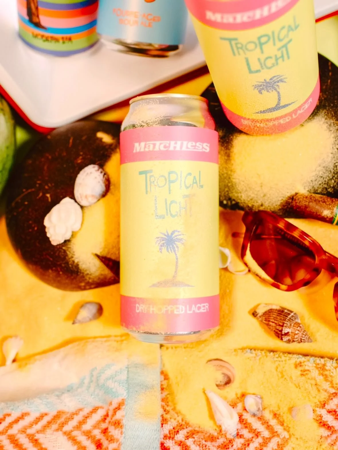 🍹🌴Tropical light 🌴🍹

Around here we love light beer. But we also love fruity, juicy hoppy beers. This light lager is several years in the making, with lots of experimentation and different brews inspiring it. Notes of papaya and passion fruit hit