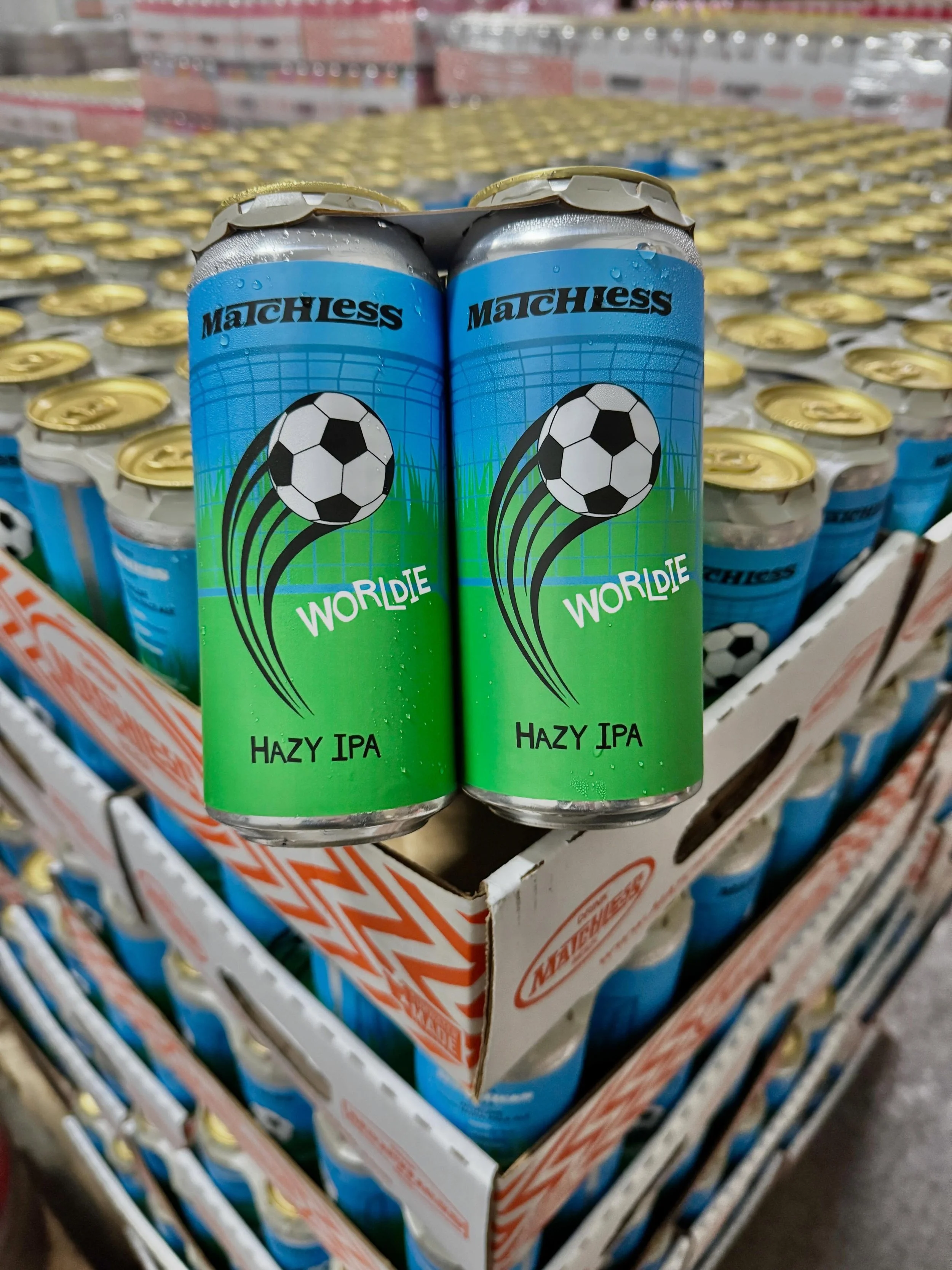 Fresh ones to look out for on the way to shelves this week!

#worldcup #stout #outdoor #drinkmatchless #matchlessbrewing