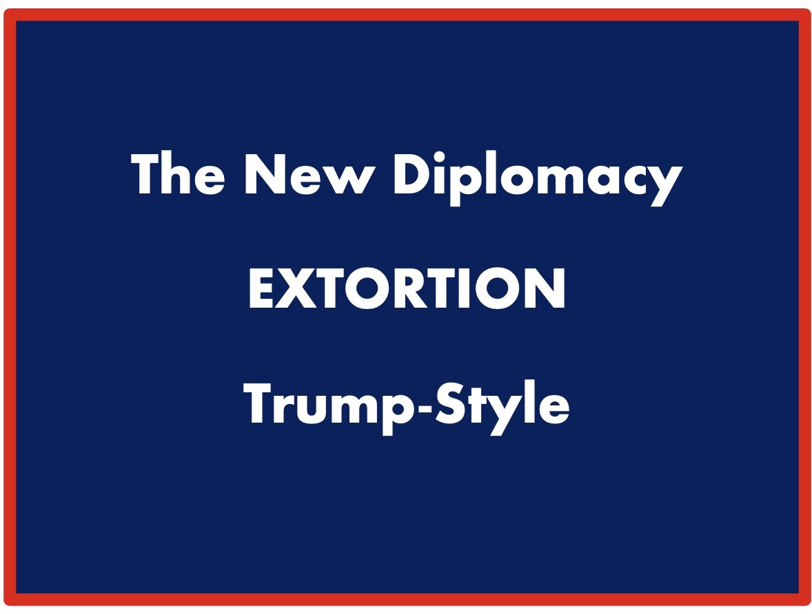 TRADE - EXTORTIONATE DEMANDS - RECKLESS TARIFFS
