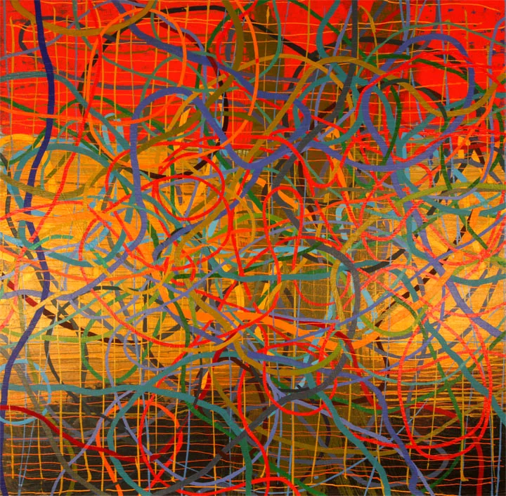 Summer of 2010 / Oil on Canvas / 58" x 58"