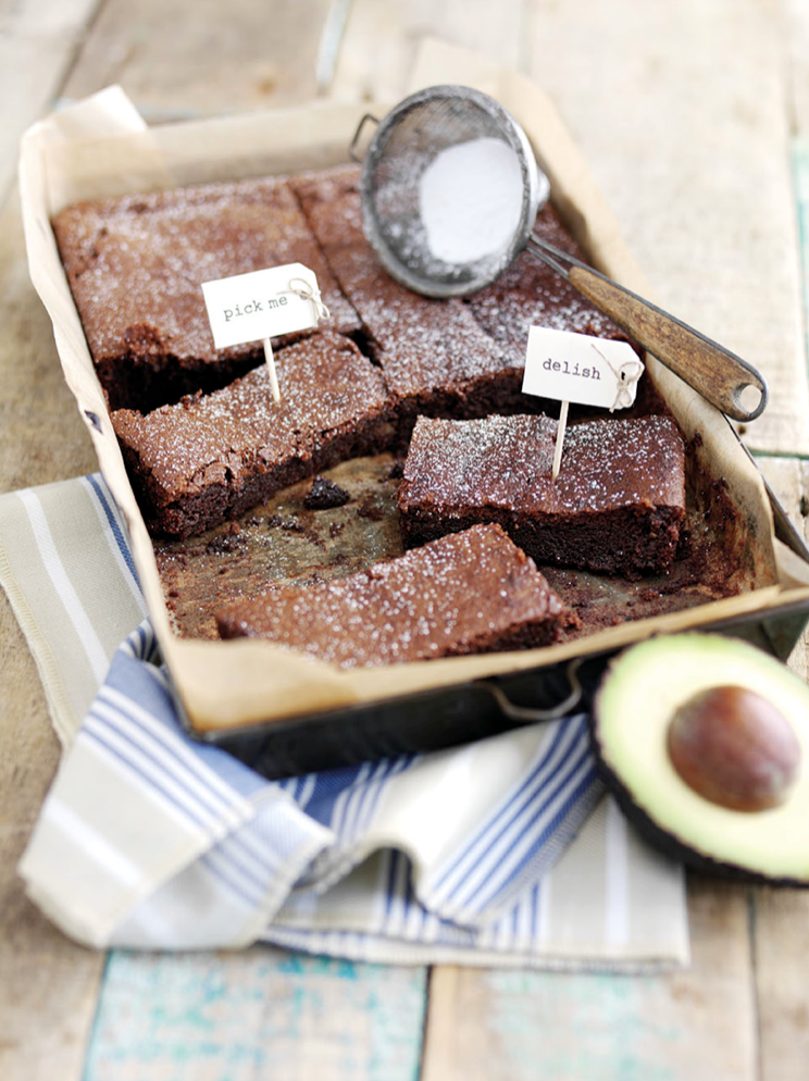 Peruvian Hass avocado brownies