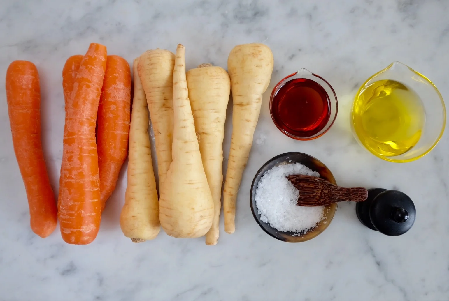 Sticky Maple Roasted Root Vegetables 