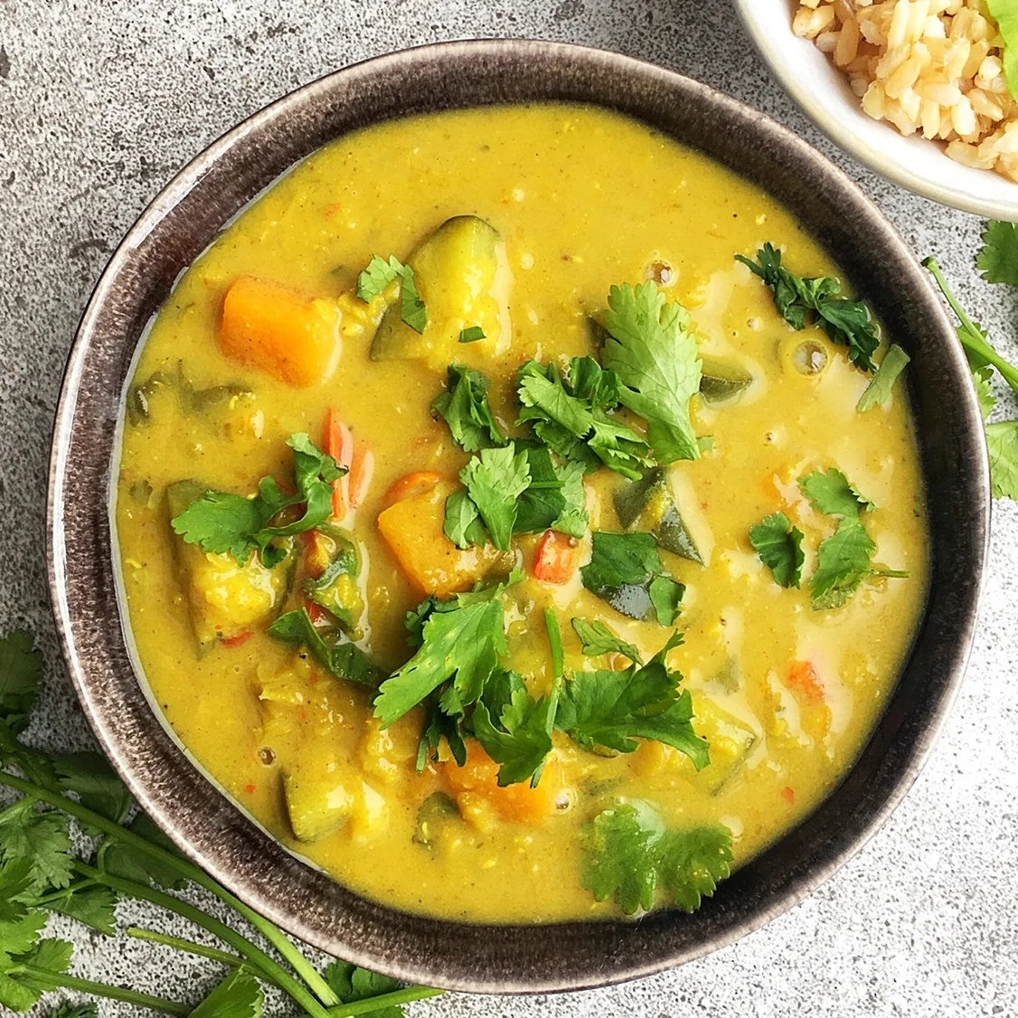 COCONUT BUTTERNUT SQUASH CURRY