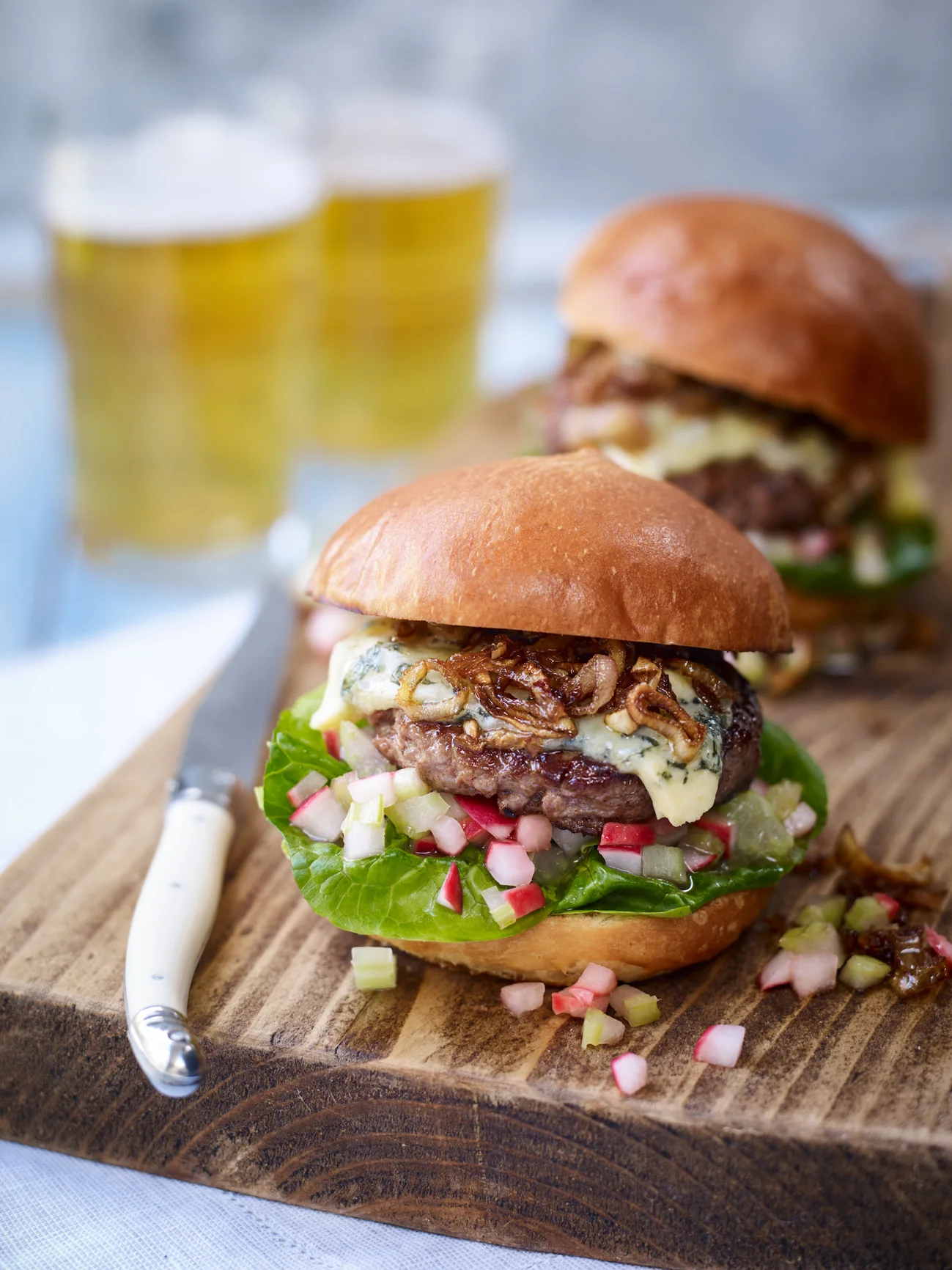 blue cheese burger with celery & radish salsa.jpg