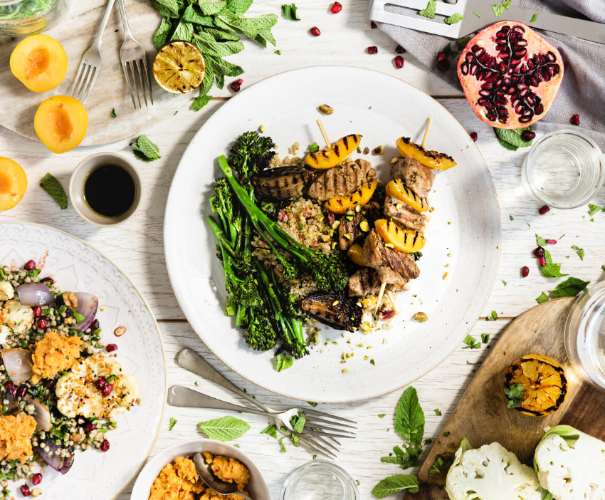 THE HEALTHY PORTION PLATE