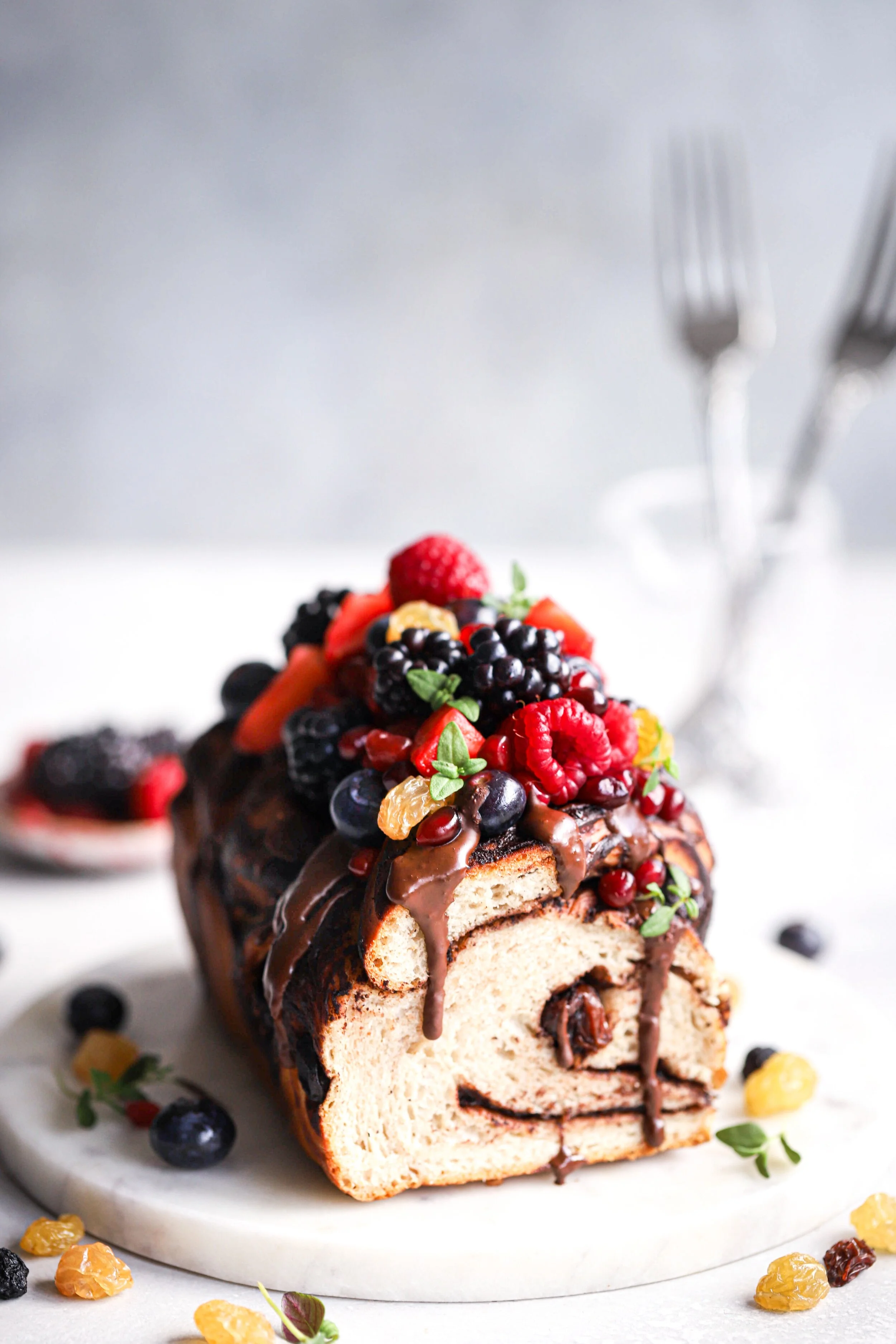 SOUTH AFRICAN RASIN HOT CROSS BABKA
