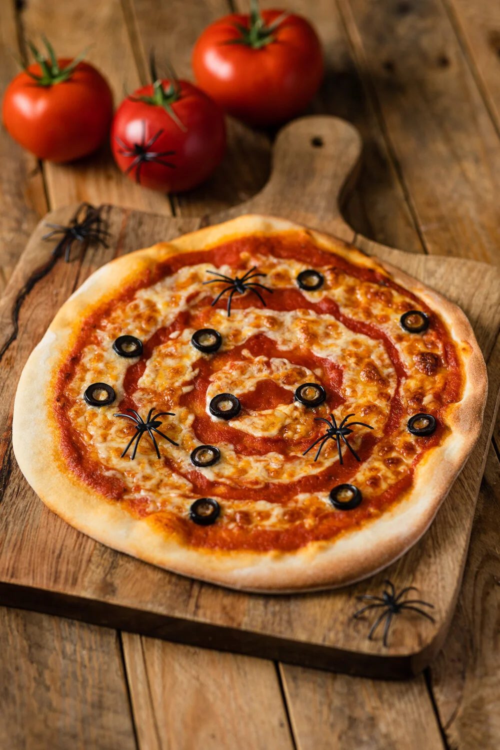Isle of Wight Tomatoes Spiderweb Pizza