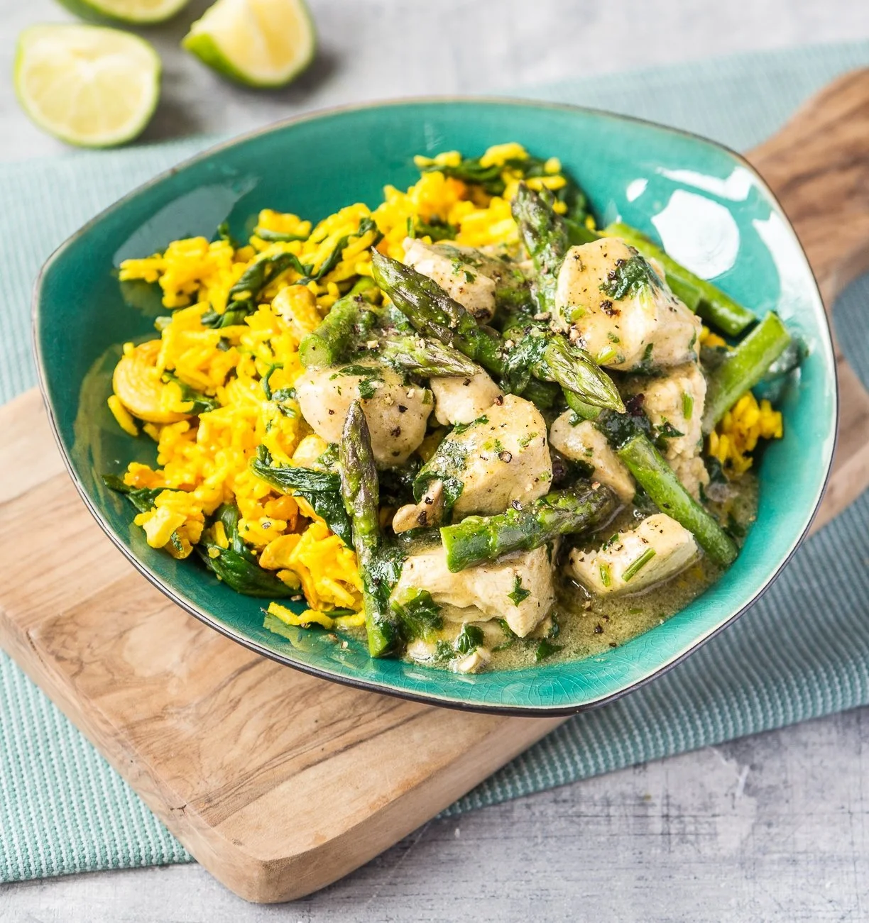 Thai Chicken and Asparagus Curry