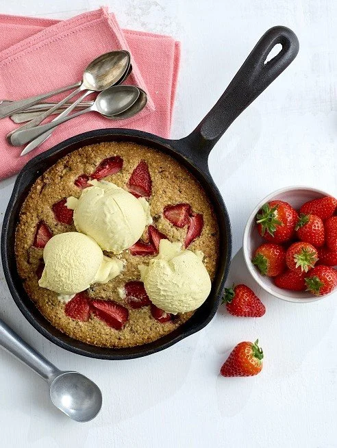 Giant Strawberry Choc Chip Cookie