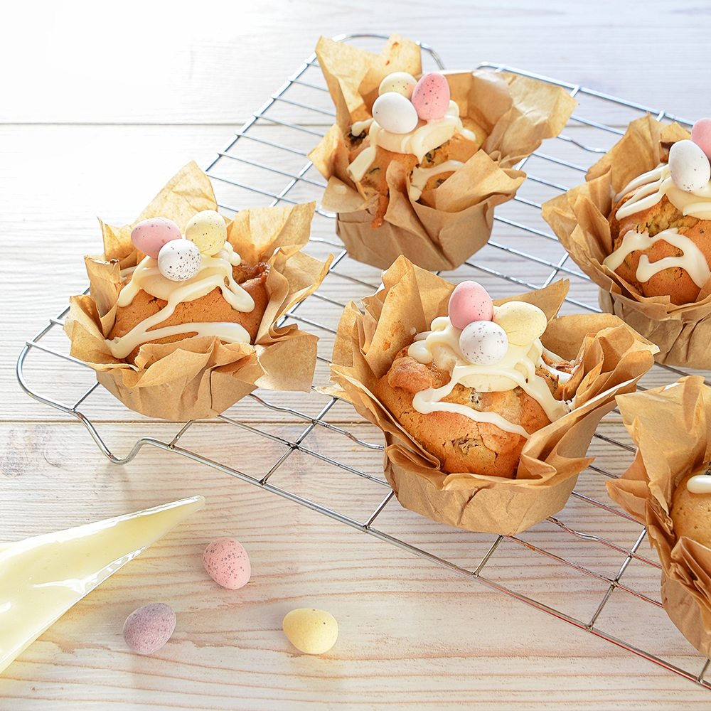 CARR’S EASTER SIMNEL MUFFINS