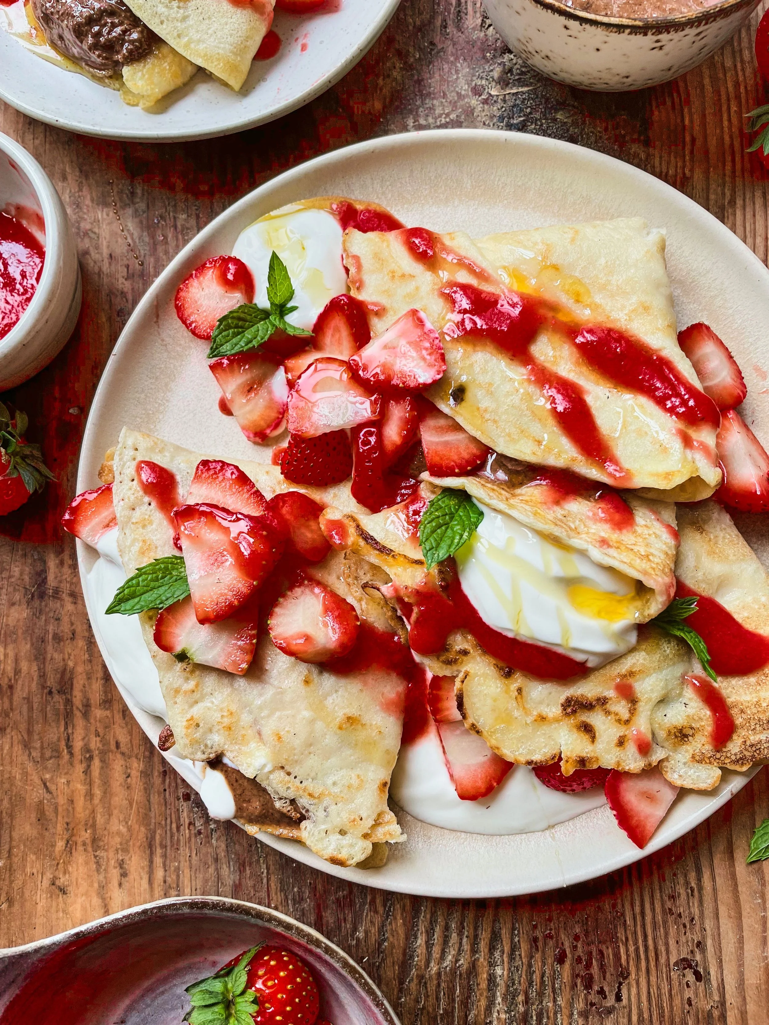 4 Ingredient Vegan Crêpes (Sweet or Savoury)