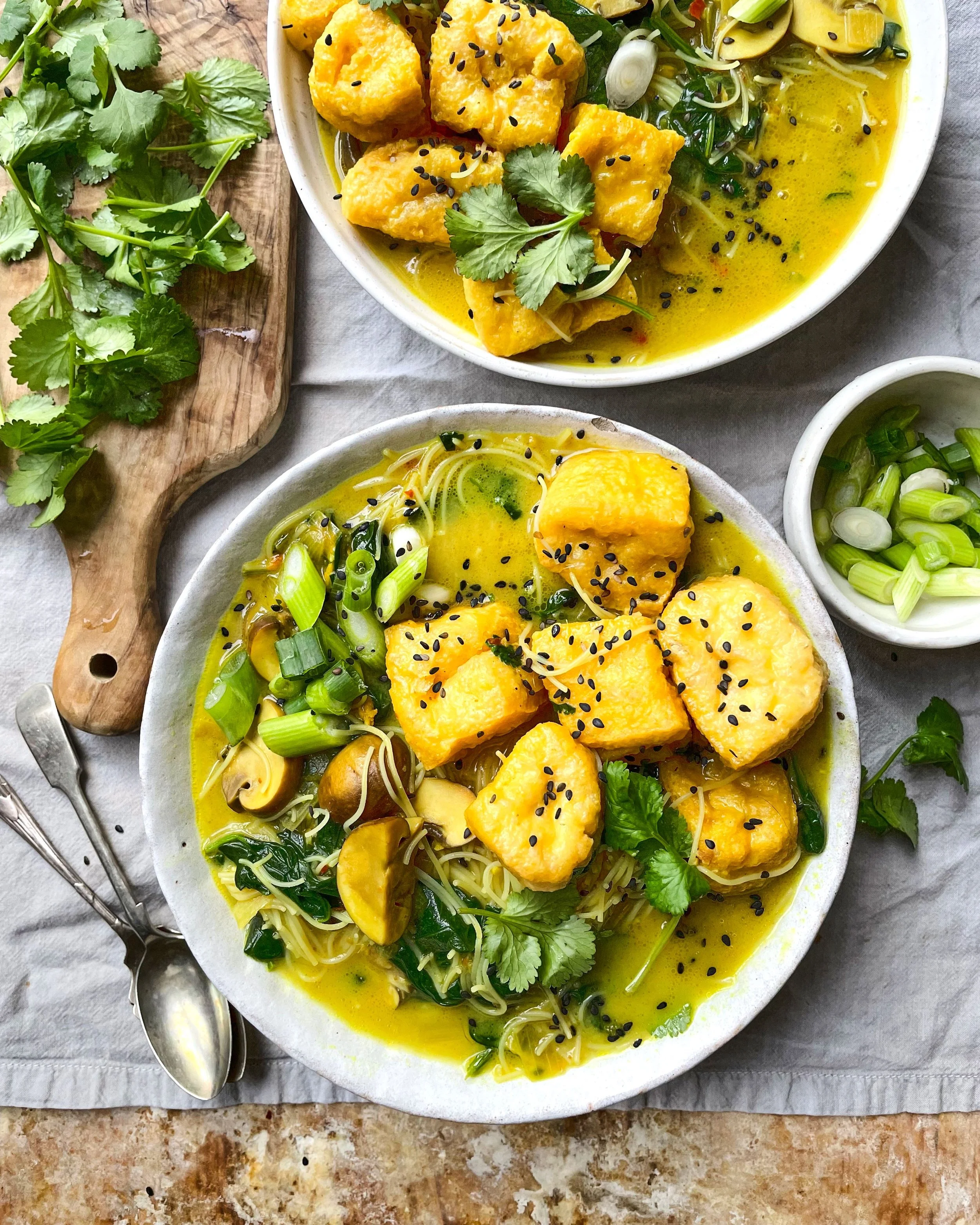 Spicy Coconut Noodles