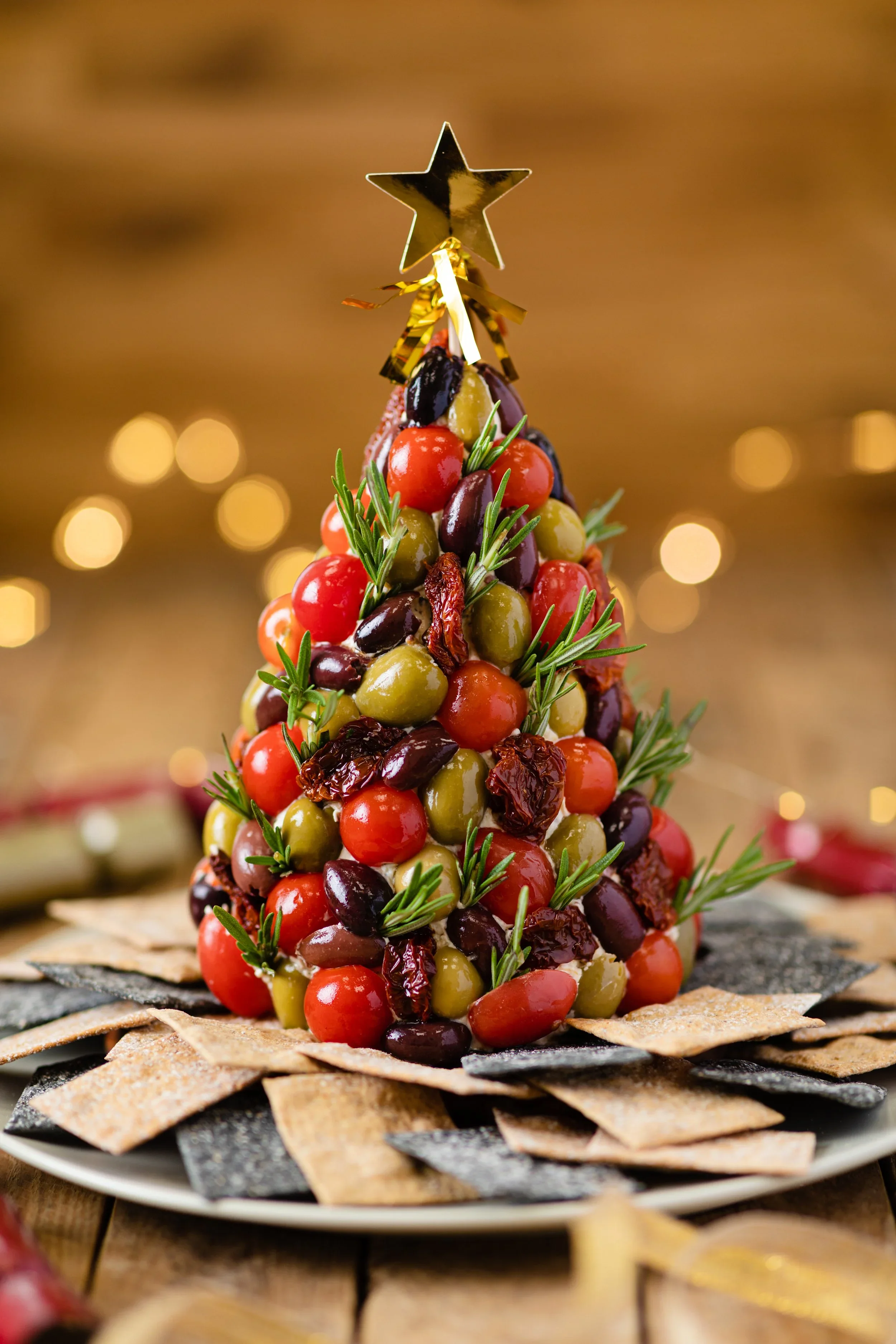 Isle of Wight Tomatoes Antipasto Christmas Tree