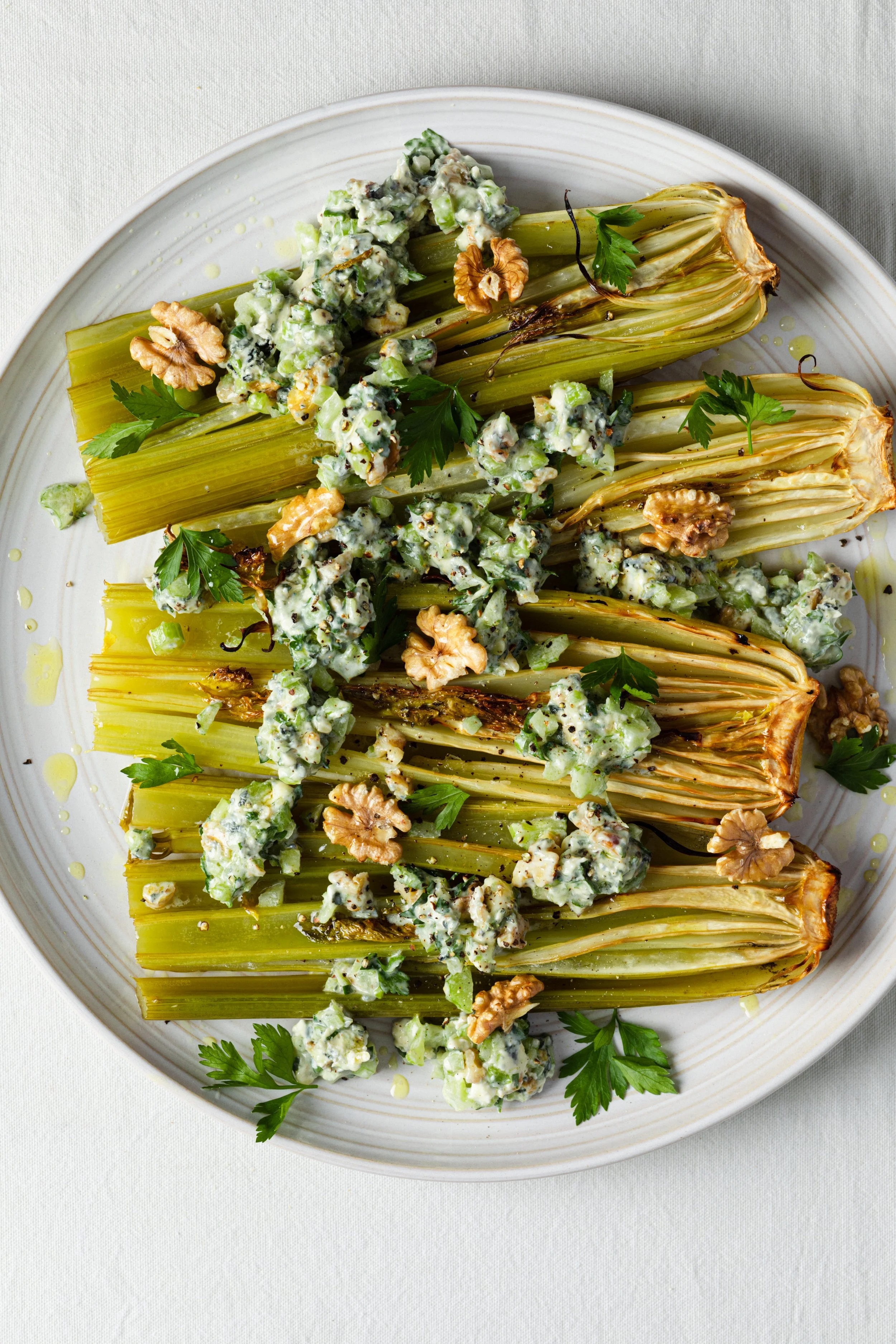 Roasted Celery and Blue Cheese — Nutrition Rocks