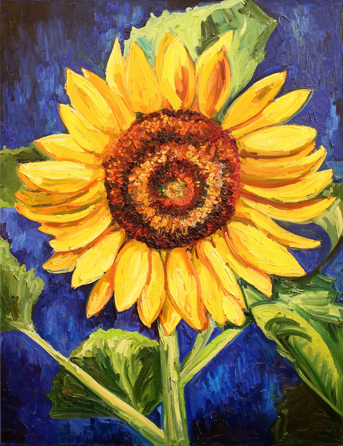 “Sunflower Face”