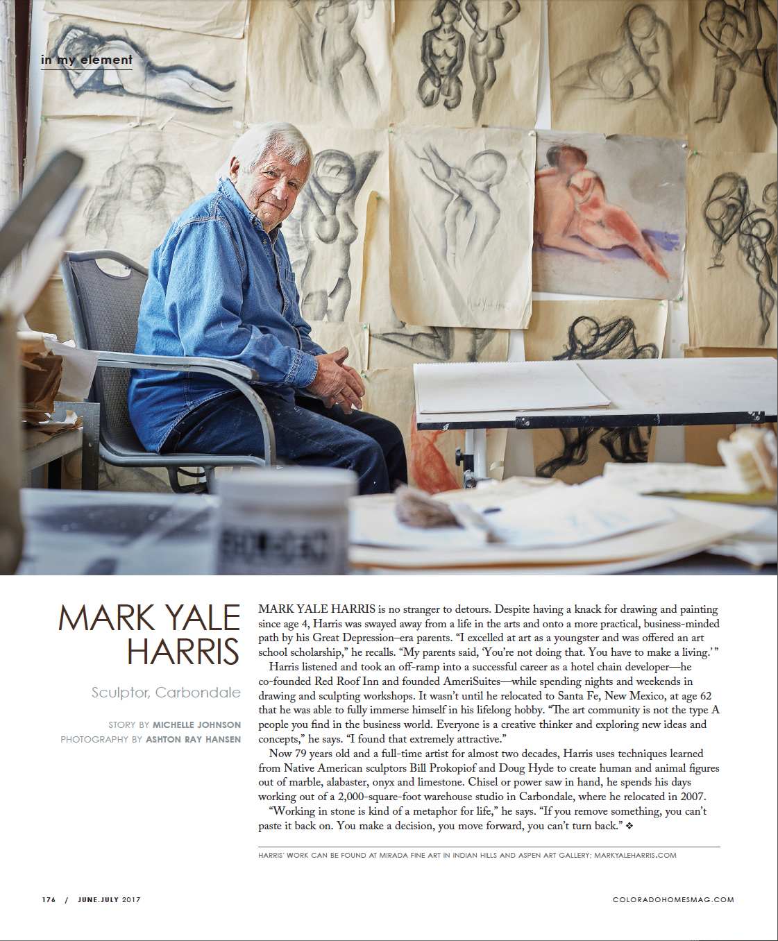Mark yale harris Aspen Art Gallery