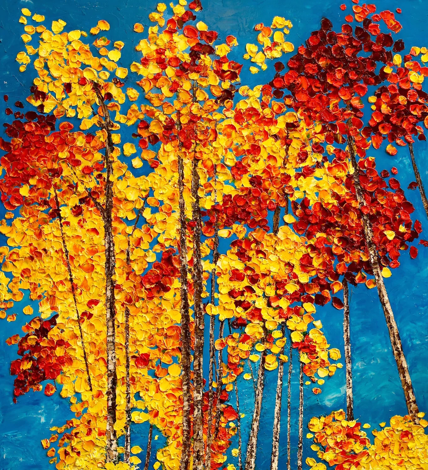 “Fall Aspens” 40x36