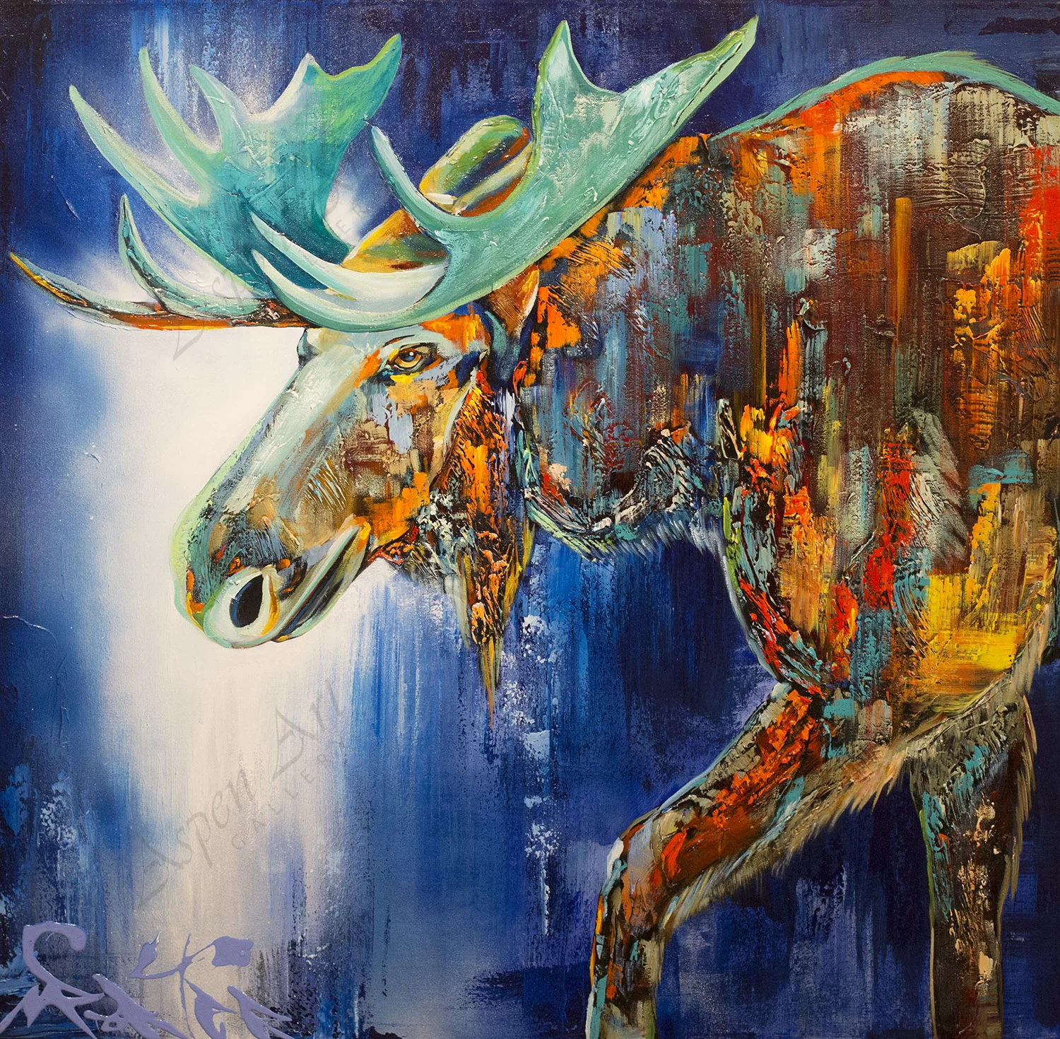 Moose 36x36