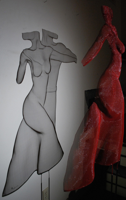 'Tango' - Work created by Carol Cooper