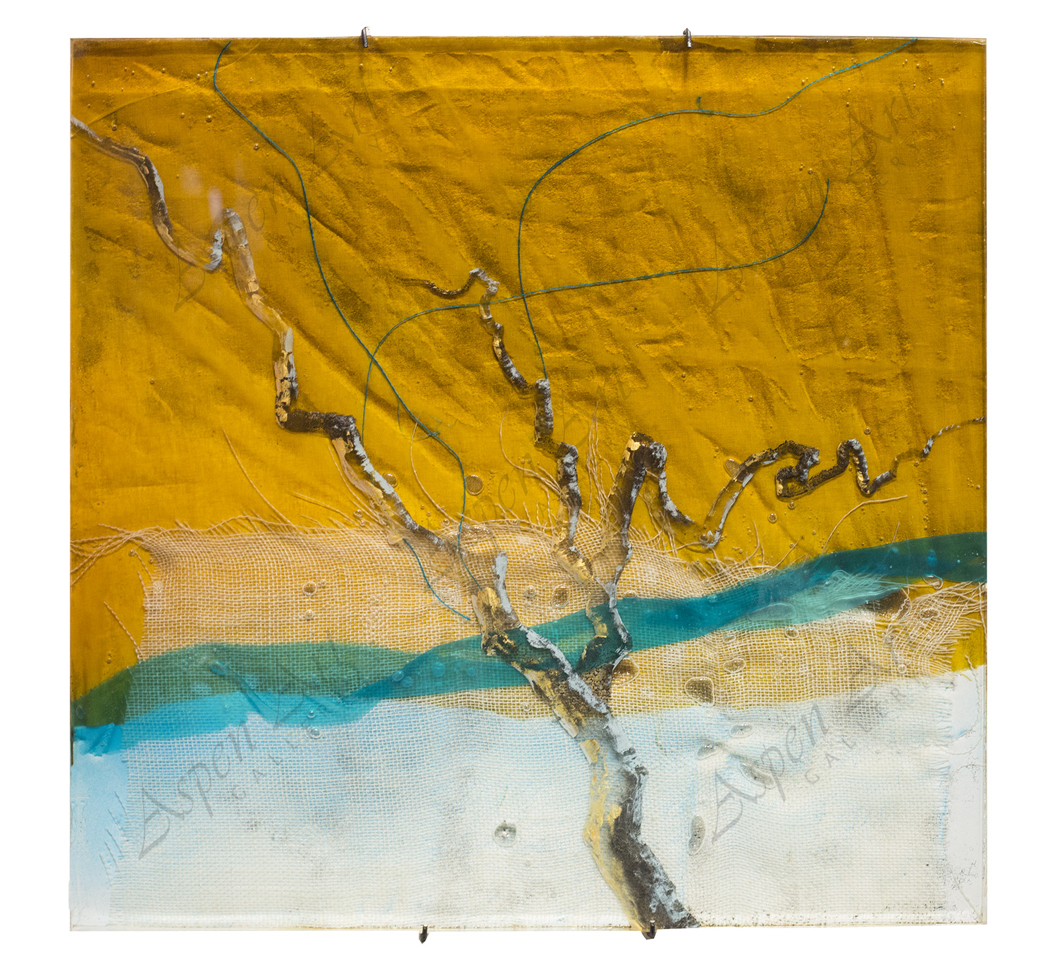 Amphibious 23.5x23 - cast acrylic