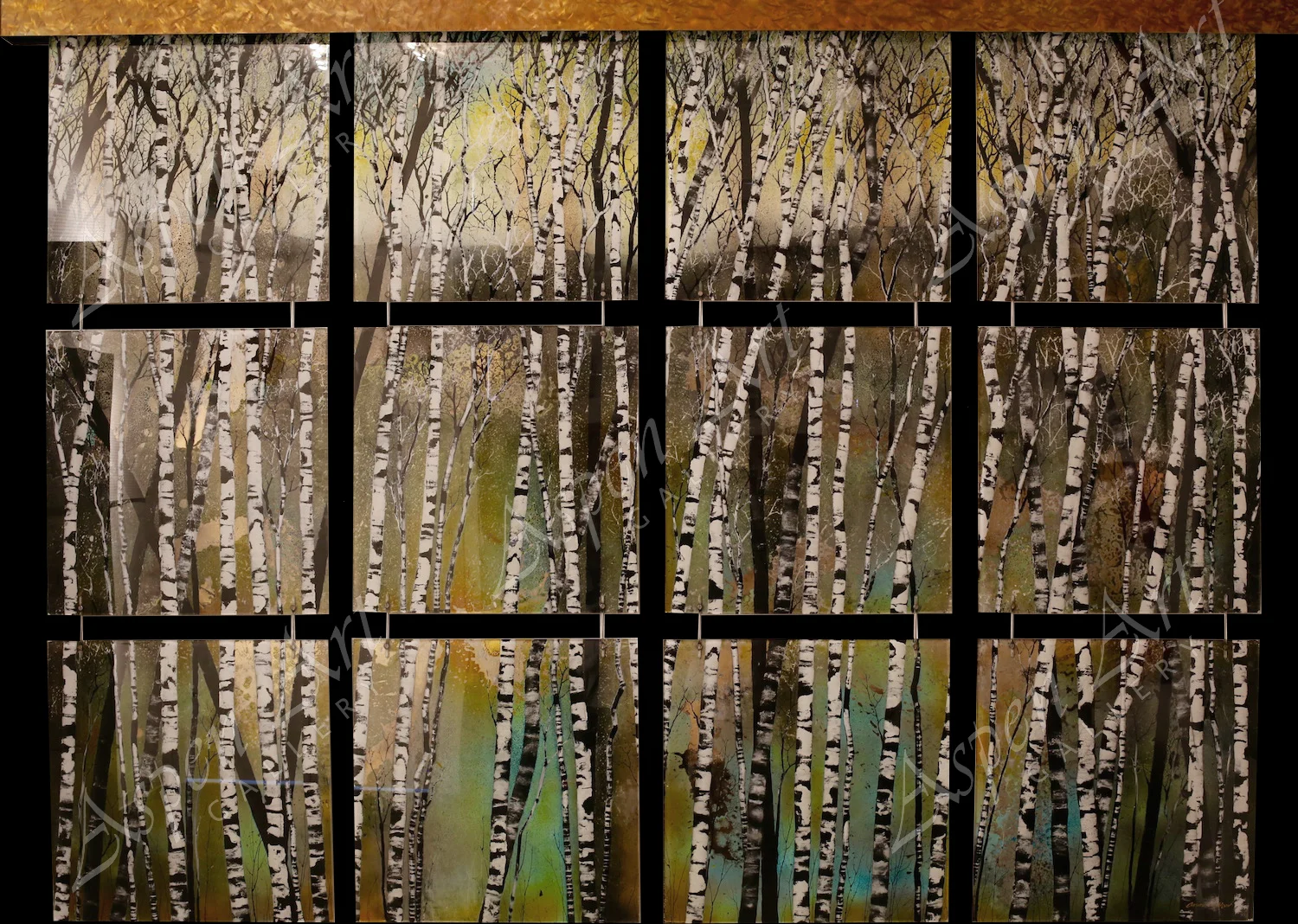 all is forgotten 76x102 - Cast acrylic