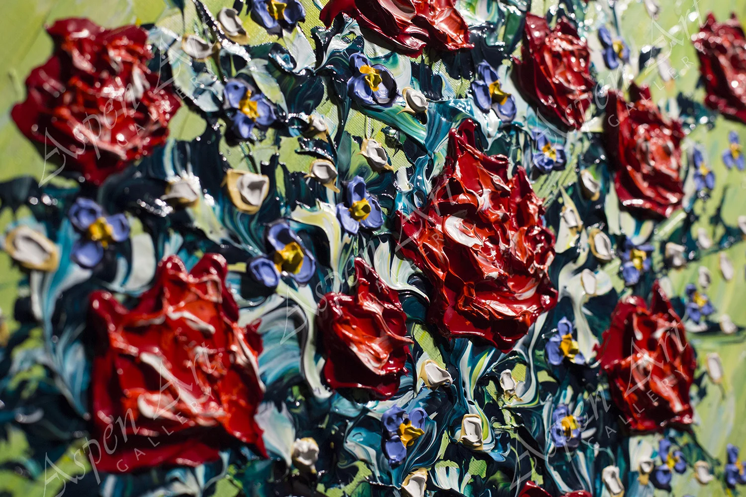 Vase of Rose Delights 40x20