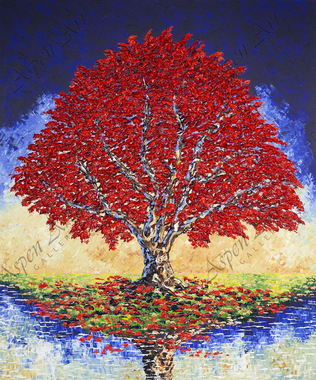 Majestic Maple of Bright &nbsp;Autumn, 2018, 72x60&nbsp;